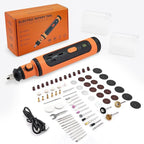 8V Cordless Rotary Tool Kit, 5-Speed rechargeable Kit, USB Charging with 79 Accessories Multi-Purpose Power Tool for Sanding, Polishing, Drilling, Etching, Engraving, DIY Crafts