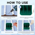 Taiyin 25 Pack Large Snow Guards for Metal Roofs 4 x 3 x 3 Inch Jumbo Ice Guard Snow Stops for Prevent Sliding, Without Screws or Adhesive (Green)