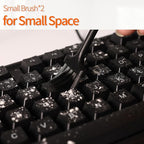 20 PCS Crevice Cleaning Brush Set - Multi-Purpose Hard Bristle Brushes for Deep Cleaning Kitchen, Bathroom, Grout, Sink, Cup, Blender, Corners, Tight Spaces