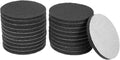 HARFINGTON 20pcs Scrubber Scouring Pads 800 Grits 5 Inch Drill Power Brush Hoop and Loop Surface Conditioning Disc Drill Scuffing Disc Scrub Pads for Home Kitchen Cleaning, Grey
