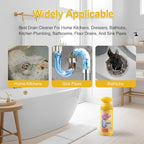 Drain Cleaner Foam, Foaming Drain Cleaner, Floral Sink Cleaner and Deodorizer for Kitchen Sinks, Shower Drains, Tubs. 1pcs, Floral