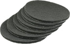 Utoolmart 7 Inch Scrubber Scouring Pads 1000 Grits Drill Scuffing Disc Hoop and Loop Surface Conditioning Disc Replacement Scrub Pads Gray 6Pcs