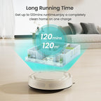 Lefant M210 Pro Robot Vacuum Cleaner,Easy to Use,120 Mins Runtime,6 Cleaning Modes,APP/Voice/WiFi/Alexa Control,Multi-Surface Cleaning