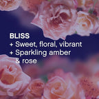 Downy Infusions Dryer Sheets, Laundry Fabric Softener, Bliss, Sparkling Amber & Rose, 200 count.
