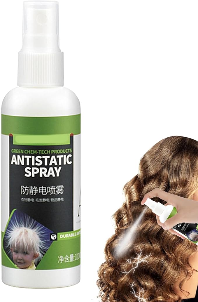 Anti Static Spray - 100ml Anti-static Spray - Static Cling Spray - Fabric Refresher - Travel Size Fabric Spray - Anti-static Spray For Clothes And Hair