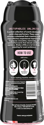 Downy Unstopables Unlimited Collection In-Wash Laundry Scent Booster Beads, No. 15, Fine Fragrance, Long-Lasting Fresh Scent Beads, 21.1 oz