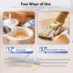 Floor Cleaner Concentrate, Hard Surface Floor Cleaner Spray for Hardwood, Ceramic Tile, Marble, Grout, and Composite Material Surface, Bathroom Cleaning Kit -120ml