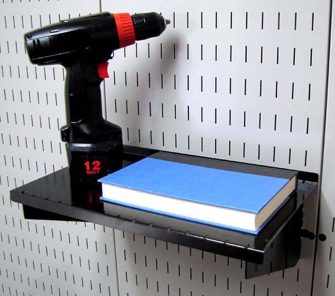 Pegboard Organizer Wall Control Metal Pegboard Tool Storage Kit with Accessories