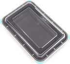 Igluu Meal Prep Containers Reusable (10 Pack) – Food Containers with Lids – Stackable, Microwave, Freezer & Dishwasher Safe – 28oz – 1 Compartment – BPA-Free
