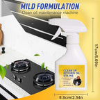 Kitchen Heavy Oil Cleaner Spray, 2026 New All Purpose Kitchens Heavy Oil Cleaning Agent, Kitchen Degreasing Cleaning Spray Grease Remover for Stove, Oven, Dishwasher, Appliances (1PCS)
