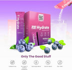 310 Nutrition Sugar Free Electrolytes Powder - Instant Hydration Packets for Daily Fluid Balance - Caffeine-Free Rehydration Drink Mix w/ Vitamins, Low Calorie & Keto Friendly - Wildberry 30 Singles