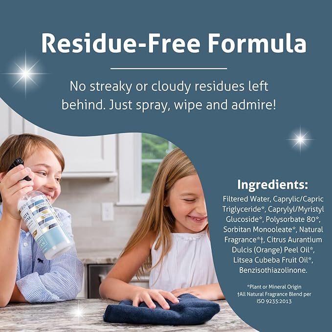 Therapy Granite Countertop Cleaner Refill 64 oz, Marble, Granite Polish, Marble Polish, Stone, Quartz, Stain Remover