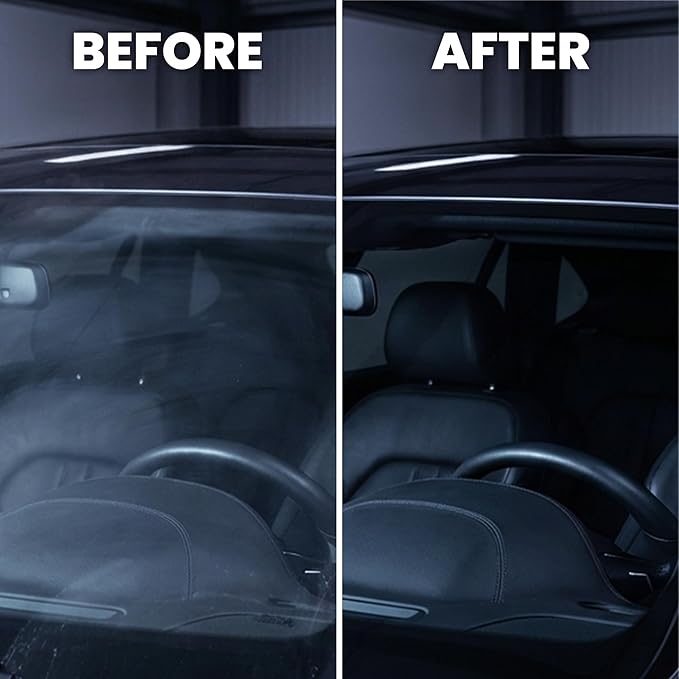 LANE'S Concentrated Auto Glass Cleaner | Tint-Safe Car Windshield, Window Cleaner | Removes Automotive Smoke Film, Fingerprints, & Smudges | Streak-Free, Safe for All Glasses | 32oz, 2 Pack