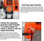 52CC 2-Cycle Gas Weed Wacker, 5 in 1 String Trimmer, 2025 Upgraded Weed Eater Gas Powered, 9500rpm High Power Gas Weed Eater, Brush Cutter Ship USA Fast Arrival