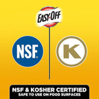 Easy-Off Heavy Duty Oven Cleaner Foam, Removes Grease & Burned-On Food, For Ovens, Grill Grates & More 14.5oz