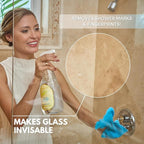 Whip-It Capri Lemon Streak Free Glass Surface Cleaner Spray - Multi-Surface Window Cleaner Spray for Tough Stains - 32oz