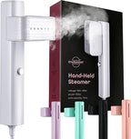 Portable Steamer for Clothes, Professional Handheld Garment Steamer 15s Fast Heat-up, 70ml Water Tank, 900W Mini Steam Iron for Home and Travel