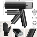 Travel Steamer for clothes - 25 Sec Fast Heat Up & Incl. Travel Accessory I Portable Size Clothes Steamer for clothing iron I Mini Plancha a vapor para ropa steam Hand Handheld Steamers I By LEBENLANG