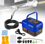 Steam Cleaner 2500W High Pressure Steamer for Cleaning, Car Steamer Handheld Steam Cleaner for Home Use, Hardwood Floor Steam Cleaner for Upholstery, Kitchen, Bathroom, Grout (Dark Blue)