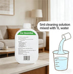 Floor Cleaner Liquid, 2 Bottle, 300ml Fresh Scent, Low Foam Formula, Deep Cleaning, Compatible with Roomba Plus 405/505/Max 705 Cleaning Robot