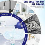 Pipe Bobo Drain Cleaner for Kitchen Sink, Powerful Unclogging, Professional-Grade Drain Opener, Unclog drains, clog remover, Shower, Tub, for All Pipe Materials