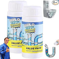 Sink and Drain Cleaner, Wild Tornado Cleaner Drain Cleaner, Multi-functional Pipe Dredge, Powerful Sink and Drains Cleaners Powder for Kitchen and Bathroom (2)