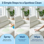 stain remover spray – Spot Cleaner for Carpet, Upholstery, Rugs & Fabric | Pet Stain & Odor Remover | Just Add Water Starter Kit with Refillable Bottle & Concentrated Pod 33 fl oz