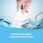 Tru Earth Eco-friendly, Biodegradable, Zero Waste, Cruelty-Free Laundry Detergent Sheets/Eco-Strips for Sensitive Skin, 32 Count (Up to 64 Loads), Fresh Linen Scent