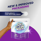 OxiClean Triple Action Odor Blasters Odor and Stain Remover Powder, Use with Detergent, Eliminates Tough Odors and Removes Stains, Color Safe and Chlorine Free, 4 lbs