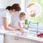 36 Count Reusable Cleaning Cloths Washable Cotton Kitchen Towels for Home(Christian Style,Multicolor)