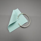 50pcs Jewelry Cleaning Cloth Polishing Cloth for Sterling Silver Gold Platinum Small Polish Cloth (3" x 3")