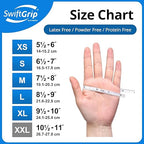 Disposable Nitrile Exam Gloves, Blue, Nitrile Gloves Disposable Latex Free, Medical Gloves, Cleaning Gloves, Food-Safe Rubber Gloves, Powder Free, Non-Sterile, 1000-ct Case (X-Small)