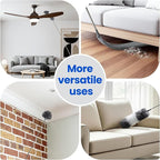 Extra-Long Dusters Kits with Extension Pole, 5 in 1 Cleaning Tools with Extendable Long Handle, Cobweb Duster, Microfiber Dusting Clothes for Gap, High Ceilings and Fans, Blinds, Cars and Furniture