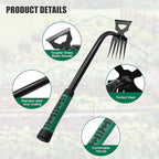 4 Pack Uprooting Weed Pulling Tools,Garden Hand Weeder Tools, Manual Multifunctional Weeders Gardening Tools for Yard and Garden
