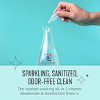 Force of Nature Multi-Purpose Cleaner, Disinfectant & Deodorizer Starter Kit - All Purpose Cleaning Spray with Reusable Bottle, 5 Refills - EPA Registered, Toxin-Free Cleaning Supplies