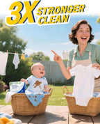 Laundry Detergent Sheets – 60 Loads - Quick Dissolve, No Residue - Lightweight, Eco-Friendly & Travel Size Laundry Sheets - Linen
