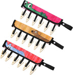 TamBee Travel Hanger Clips, Cruise Ship Essentials Portable Folding Clothes Hanger Clips Towel Drying Rack Sock Dock Swimsuit Drying Rack Hanger with 6 Clips Pack of 3 (Animals)