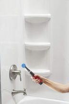 Rubbermaid Reveal Power Scrubber Attachable Scouring & XL Brush Head, for Cordless Electric Battery Powered Scrub Brush, Ideal for Kitchen/Stovetop/Dish/Silverware/Utensils/Appliances