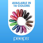 Peeps Glasses Cleaner - for Eyeglasses, Reading Glasses, and More - Lens Cleaner with Carbon Microfiber Tech - Injected White - 3 Count (Pack of 1)
