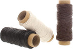 The Beadsmith 100% Hemp Cord – 3 Spools in Black, Brown & Natural – .55mm, 59 Foot Each, 10LB Test Strength – Twine for Jewelry Making, Macrame, Paper Crafts, Home Décor, DIY String Art & More