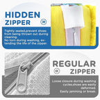 Shoe Washing Machine Bag,Shoe Laundry Bags for Sneakers, Reusable Shoe Cleaning Bag for All Shoe Sizes