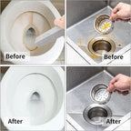 25 Pieces Pumice Stone Toilet Bowl Cleaner, Pumice Scouring Stick Remove Hard Water Ring in Toilet, Pumice Stones for Cleaning, Household, Bath, Kitchen, Pool (5.9 x 1.4 x 0.9 Inches)