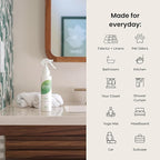 Grow Fragrance Scented Fabric and Room Air Freshener Spray - Certified Non-Toxic, 100% Plant-Based Essential Oils - 5 oz (Bamboo 2-Pack)