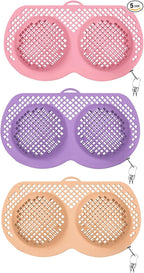 3PCS Bra Laundry Bag for Delicates, Machine Mesh Laundry Bags, Lingerie Protector for Bras, 2025 Upgrade No-Fallout Design - Lockable Zipper & 2 Keys for Bras, Underwear, Fits A-38DDCup