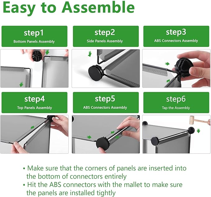 C&AHOME Cube Storage Organizer, 12-Cube Shelves Units, Closet Cabinet, DIY Plastic Modular Book Shelf, Ideal for Bedroom, Living Room, Office, 36.6" L x 12.4" W x 48.4" H Grey UPCS12G
