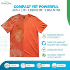 Purecise -Toss & Go - Fresh Meadow Laundry Detergent Sheets - Powerful Clean, No Mess, Fast-Dissolving, No Residue - 30 Loads - 5ct Pack of 3