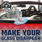 Chemical Guys CLD300 Streak Free Glass & Window Cleaner (For Glass, Windows, Mirrors, Nav. Screens & More; Car, & Home) Ammonia Free & Safe on Tinted Windows, 128 fl oz + ACC151 Spray Bottle, 16 oz.