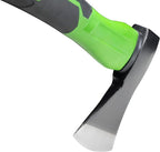 TEXALAN(R) Axe with 14.5" Fiberglass Handle 600g Head Outdoor Camp Hatchet Forged Steel Blade