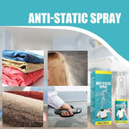 Anti-Static Spray, 30 ml Anti-Static Spray Multifunctional Anti-Static Spray for Garment Furniture, Static Remover for Clothes, Portable Anti-Static Spray for Removing Static Impacts, Anti-Static