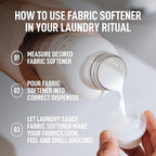 Laundry Sauce - Laundry Fabric Softener (Siberian Pine) Luxury Fragrance, Softens & Preserves Fabric, Reduces Wrinkles, 19 Fl Oz